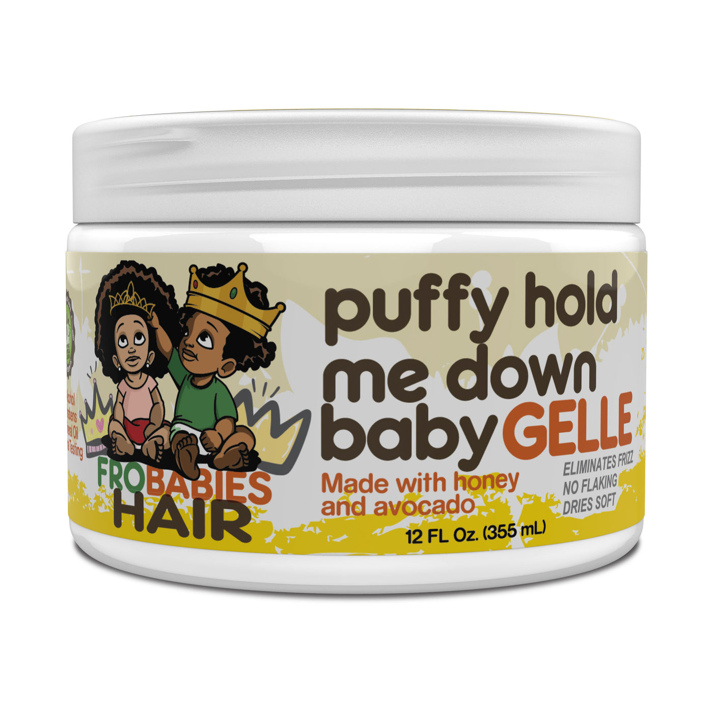 Frobabies Hair Puffy Hold Me Down Baby Gelle 12oz